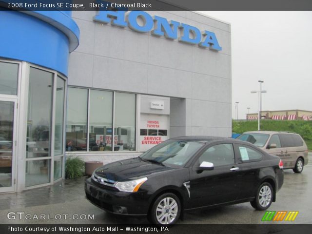 2008 Ford Focus SE Coupe in Black