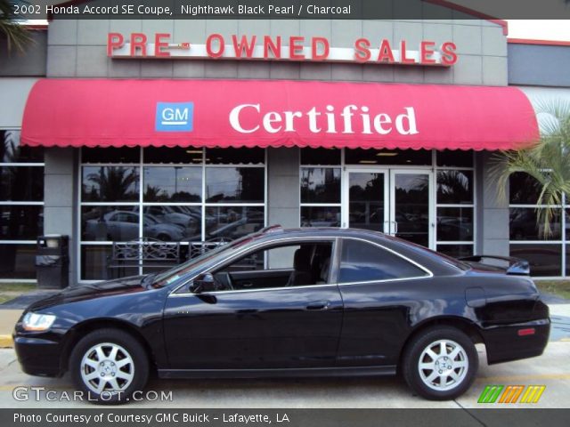 2002 Honda Accord SE Coupe in Nighthawk Black Pearl