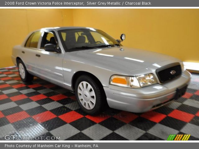 2008 Ford Crown Victoria Police Interceptor in Silver Grey Metallic