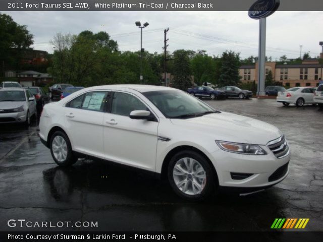 2011 Ford Taurus SEL AWD in White Platinum Tri-Coat