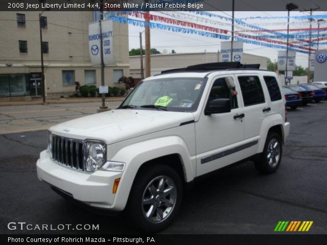 2008 Jeep Liberty Limited 4x4 in Stone White