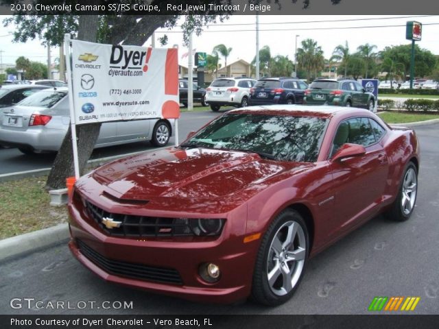 2010 Chevrolet Camaro SS/RS Coupe in Red Jewel Tintcoat