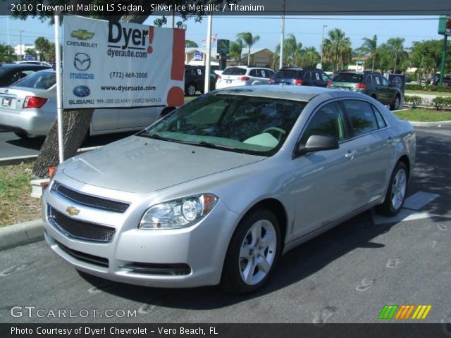 2010 Chevrolet Malibu LS Sedan in Silver Ice Metallic
