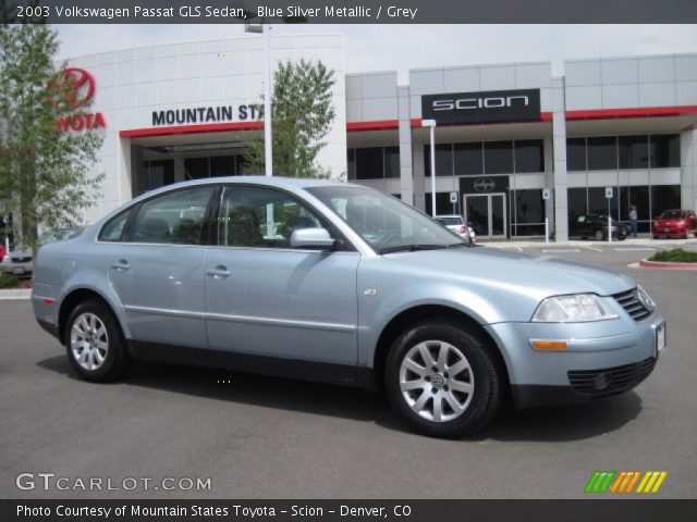 2003 Volkswagen Passat GLS Sedan in Blue Silver Metallic