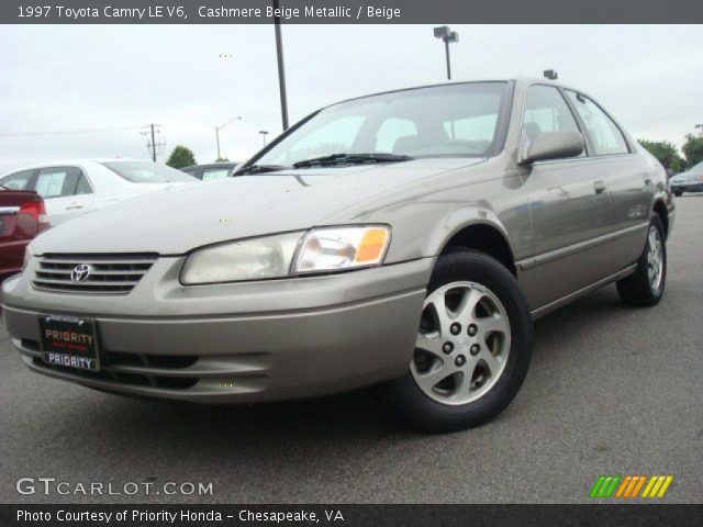 1997 Toyota Camry LE V6 in Cashmere Beige Metallic
