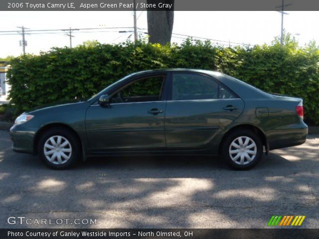 2006 Toyota Camry LE in Aspen Green Pearl