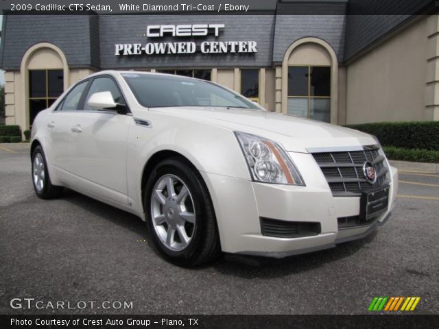 2009 Cadillac CTS Sedan in White Diamond Tri-Coat