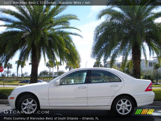 2003 Mercedes-Benz C 320 Sedan in Alabaster White