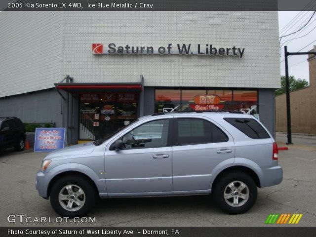 2005 Kia Sorento LX 4WD in Ice Blue Metallic