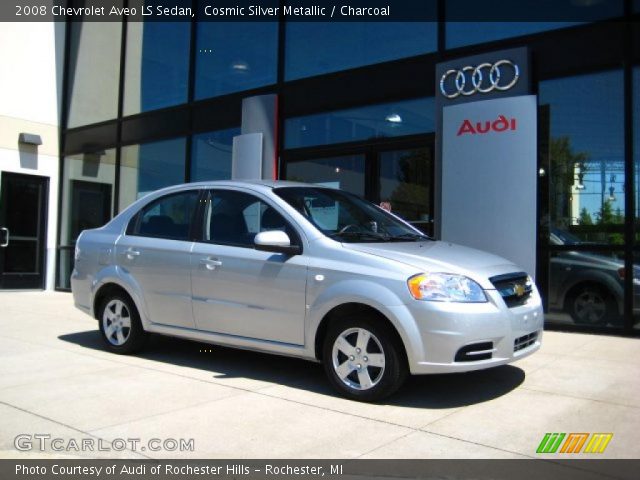 2008 Chevrolet Aveo LS Sedan in Cosmic Silver Metallic