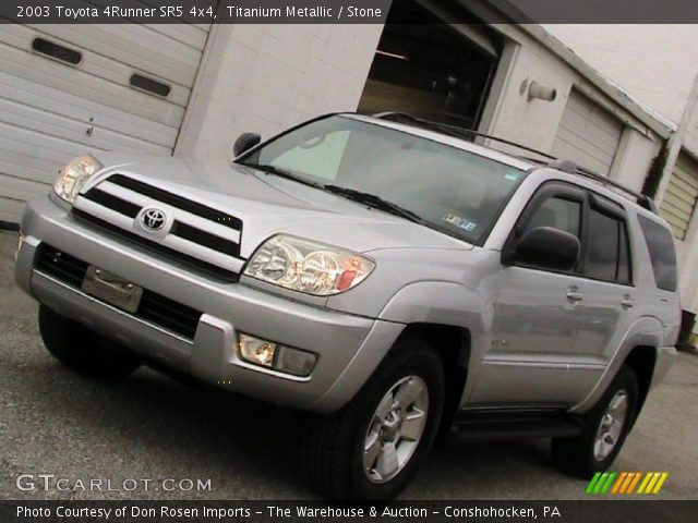 2003 Toyota 4Runner SR5 4x4 in Titanium Metallic