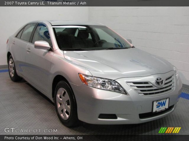 2007 Toyota Camry LE in Titanium Metallic