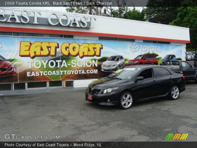 2009 Toyota Corolla XRS in Black Sand Pearl