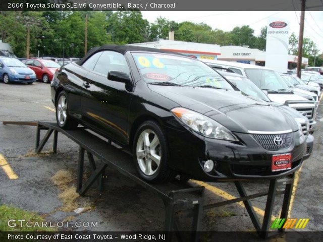 2006 Toyota Solara SLE V6 Convertible in Black