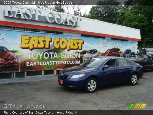 2009 Toyota Camry LE in Blue Ribbon Metallic