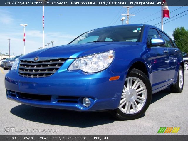 2007 Chrysler Sebring Limited Sedan in Marathon Blue Pearl