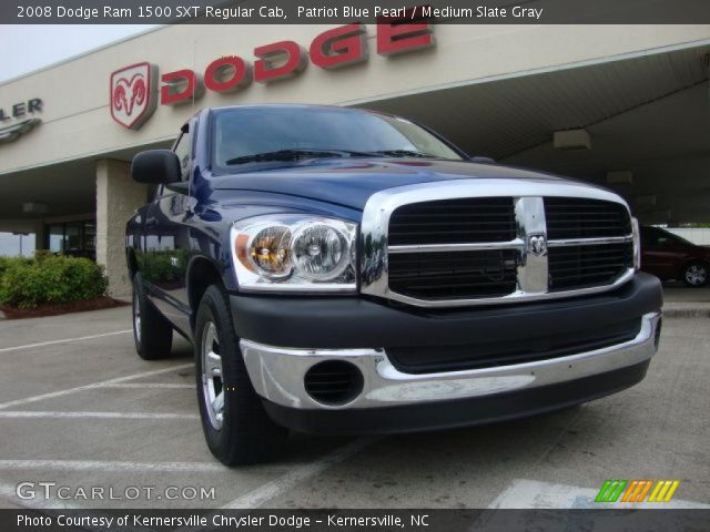2008 Dodge Ram 1500 SXT Regular Cab in Patriot Blue Pearl