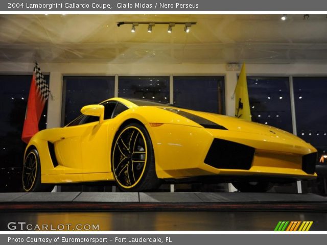 2004 Lamborghini Gallardo Coupe in Giallo Midas