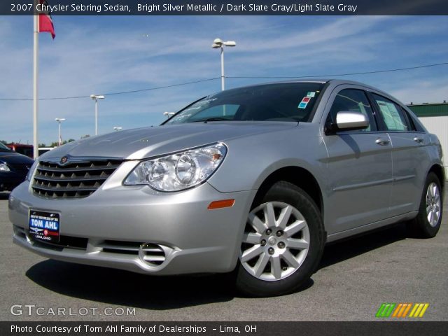 2007 Chrysler Sebring Sedan in Bright Silver Metallic