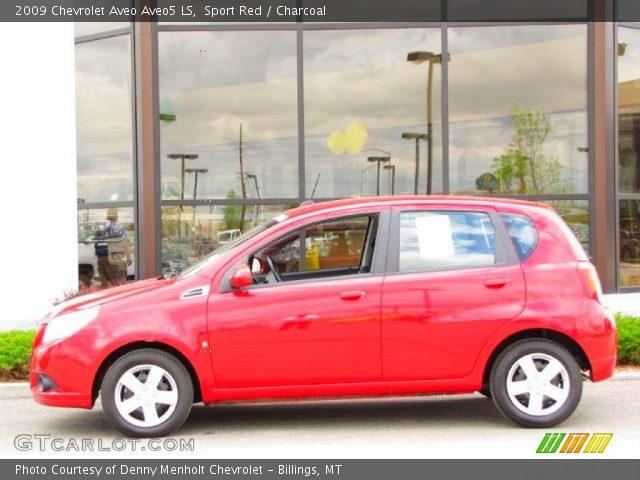 2009 Chevrolet Aveo Aveo5 LS in Sport Red