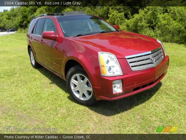2004 Cadillac SRX V6 in Red Line