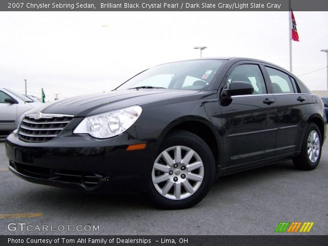 2007 Chrysler Sebring Sedan in Brilliant Black Crystal Pearl