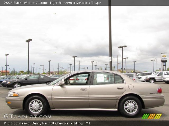 2002 Buick LeSabre Custom in Light Bronzemist Metallic