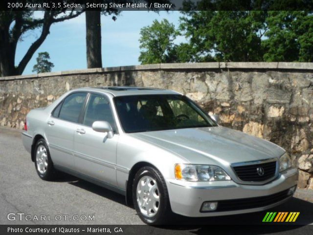2000 Acura RL 3.5 Sedan in Sebring Silver Metallic