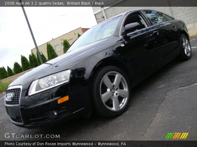 2008 Audi A6 3.2 quattro Sedan in Brilliant Black