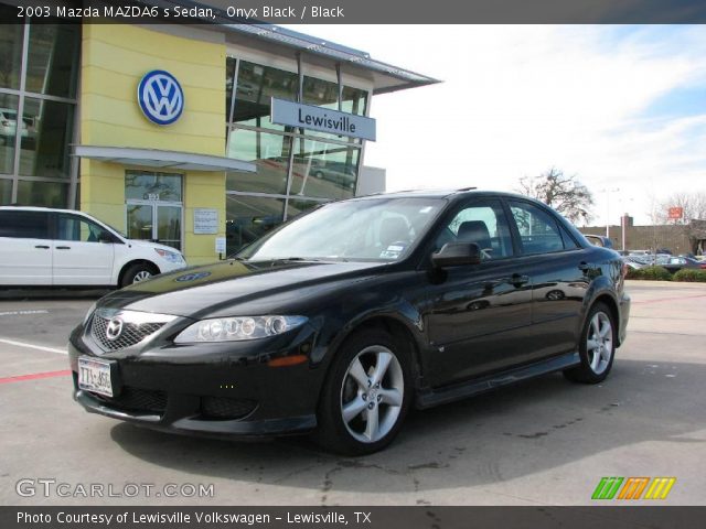 2003 Mazda MAZDA6 s Sedan in Onyx Black