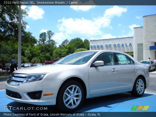 2010 Ford Fusion SEL in Smokestone Metallic