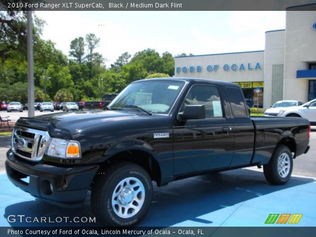 2010 Ford Ranger XLT SuperCab in Black