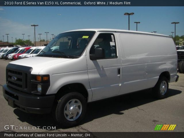 2010 Ford E Series Van E150 XL Commericial in Oxford White