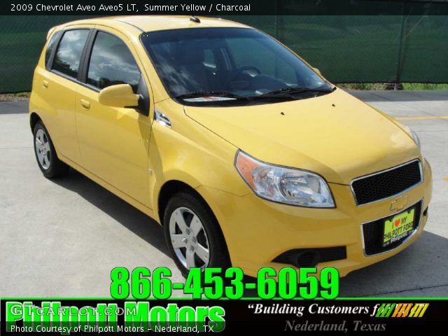 2009 Chevrolet Aveo Aveo5 LT in Summer Yellow