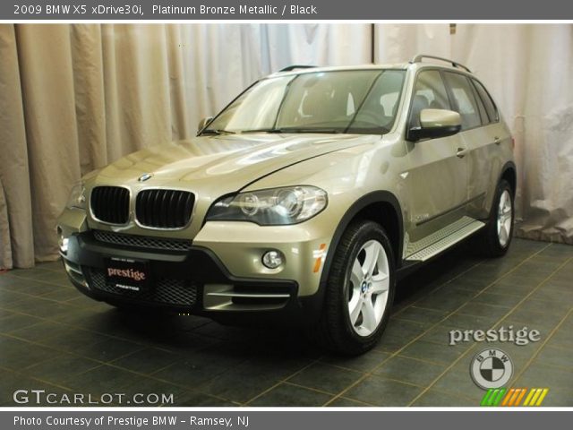 2009 BMW X5 xDrive30i in Platinum Bronze Metallic