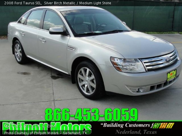2008 Ford Taurus SEL in Silver Birch Metallic