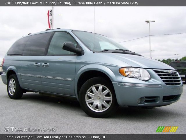 2005 Chrysler Town & Country Touring in Butane Blue Pearl