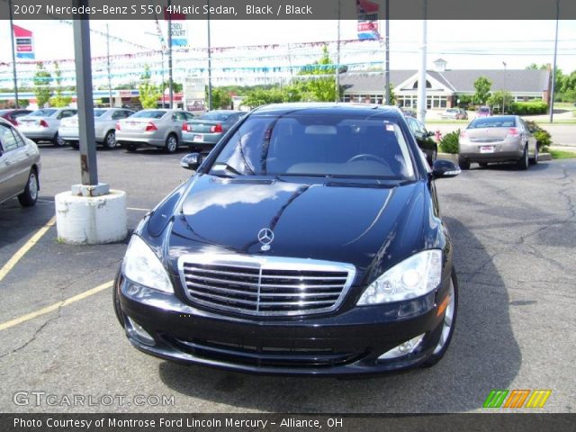 2007 Mercedes-Benz S 550 4Matic Sedan in Black