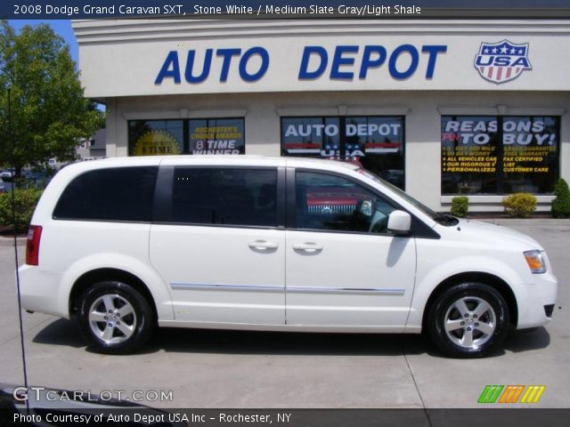 2008 Dodge Grand Caravan SXT in Stone White