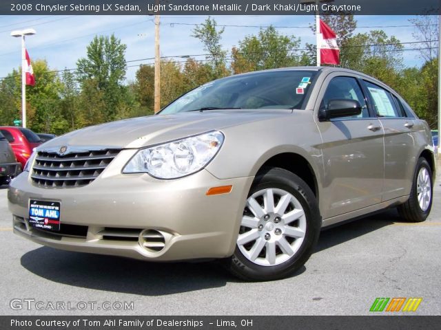 2008 Chrysler Sebring LX Sedan in Light Sandstone Metallic