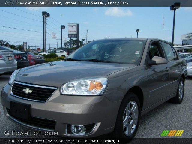 2007 Chevrolet Malibu LT Sedan in Amber Bronze Metallic