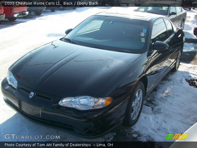 2003 Chevrolet Monte Carlo LS in Black