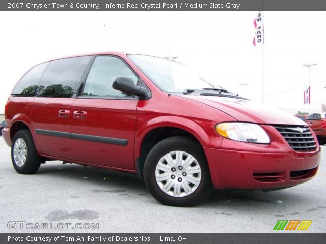 2007 Chrysler Town & Country  in Inferno Red Crystal Pearl