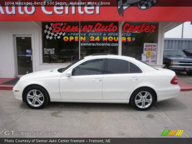 2004 Mercedes-Benz E 500 Sedan in Alabaster White