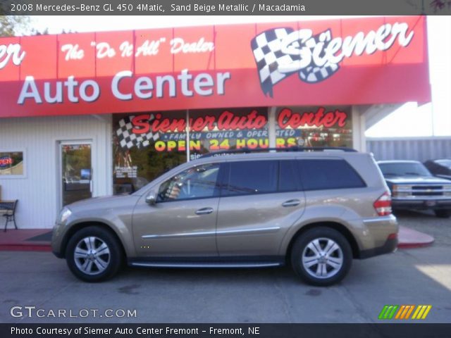 2008 Mercedes-Benz GL 450 4Matic in Sand Beige Metallic