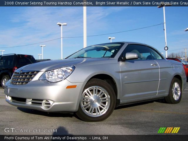 2008 Chrysler Sebring Touring Hardtop Convertible in Bright Silver Metallic