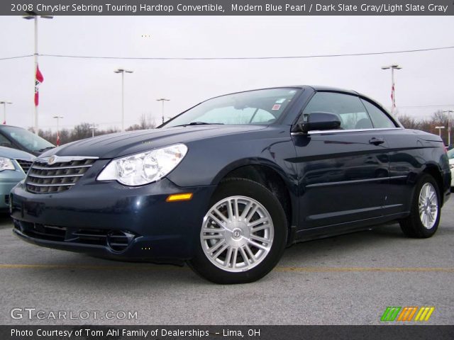 2008 Chrysler Sebring Touring Hardtop Convertible in Modern Blue Pearl