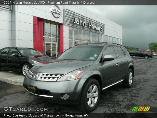 2007 Nissan Murano SL AWD in Platinum Pearl Matallic