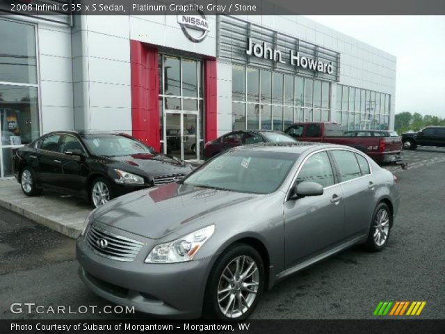 2008 Infiniti G 35 x S Sedan in Platinum Graphite Gray