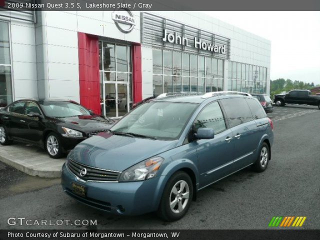 2009 Nissan Quest 3.5 S in Lakeshore Slate
